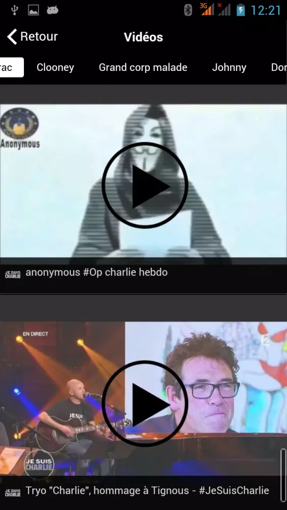 Capturas de pantalla de je suis charlie-Complète