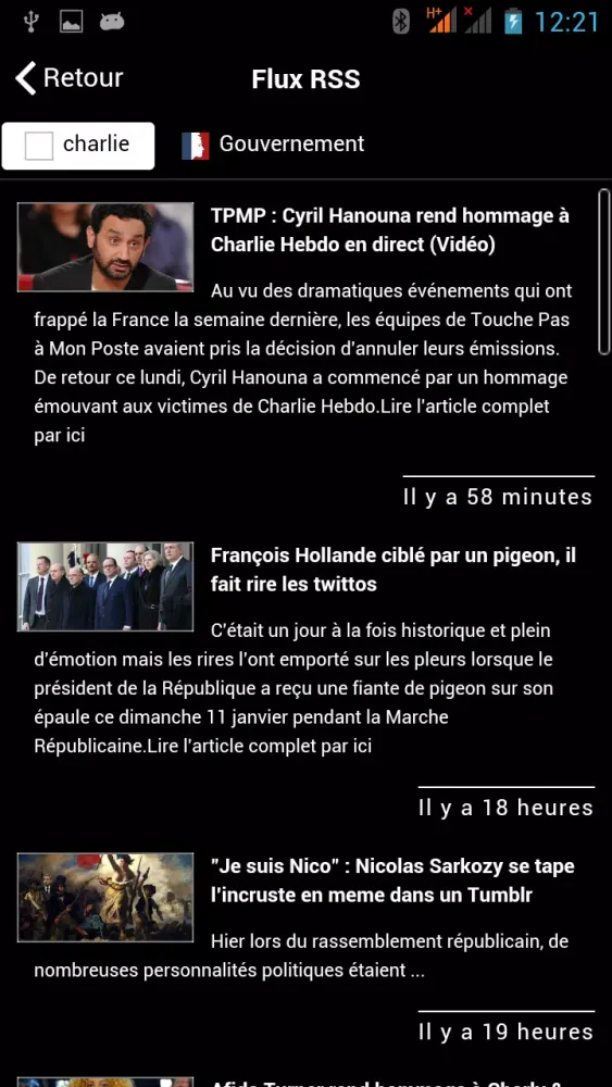 Capturas de pantalla de je suis charlie-Complète