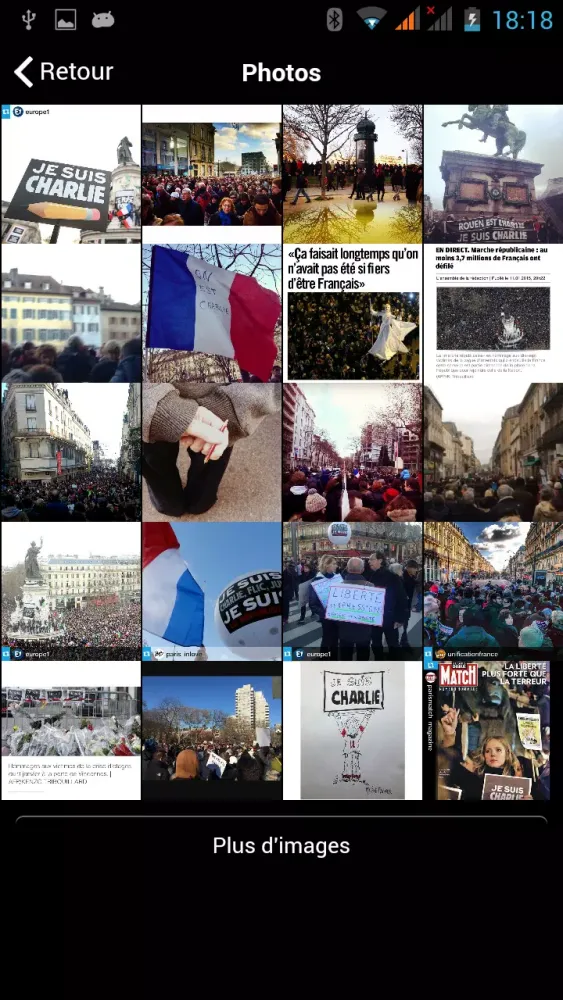 Capturas de pantalla de je suis charlie-Complète