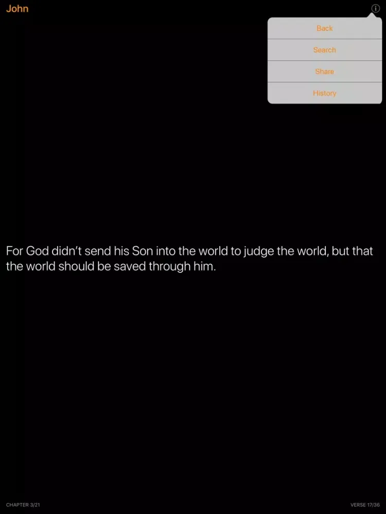 Verse iPad  Screenshots