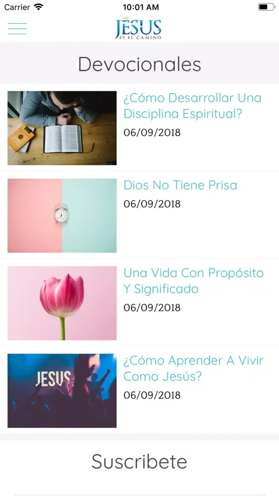 ภาพหน้าจอของ Jesus es el Camino