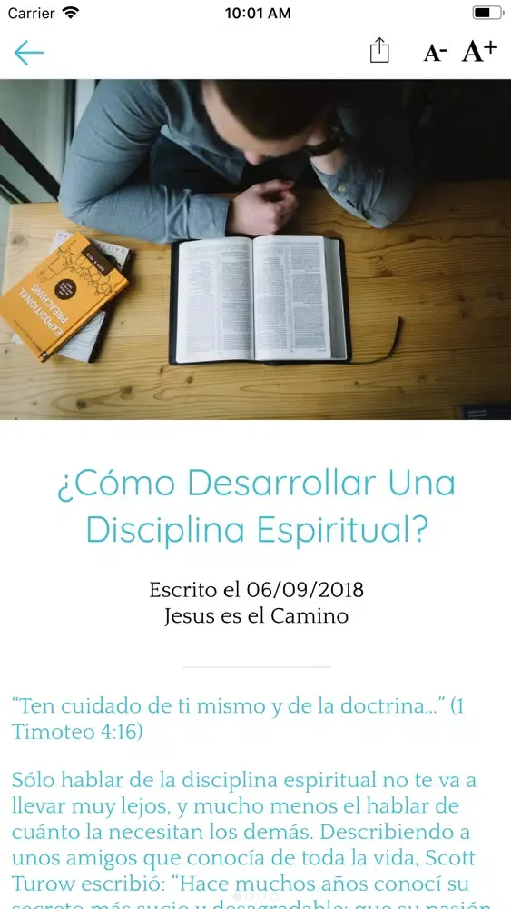 ภาพหน้าจอของ Jesus es el Camino