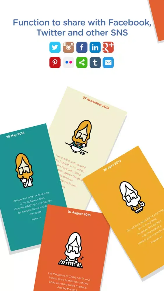 Jesus Pop LITE - Bible Alarm ,Daily Push Bible スクリーンショット