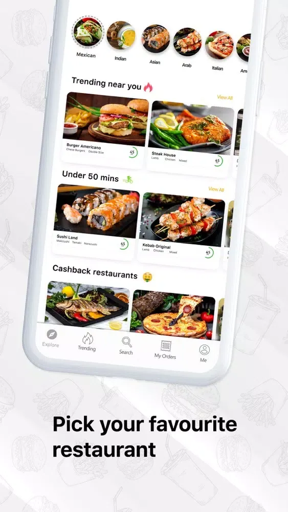 Capturas de pantalla de Jet Food