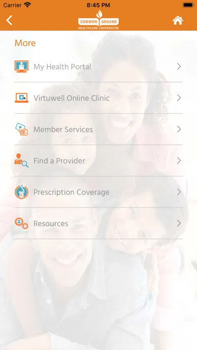 Tangkapan layar Common Ground Healthcare Co.