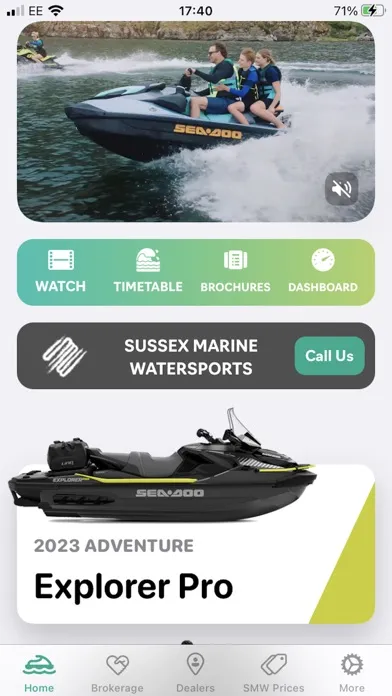 Sea-Doo UK スクリーンショット