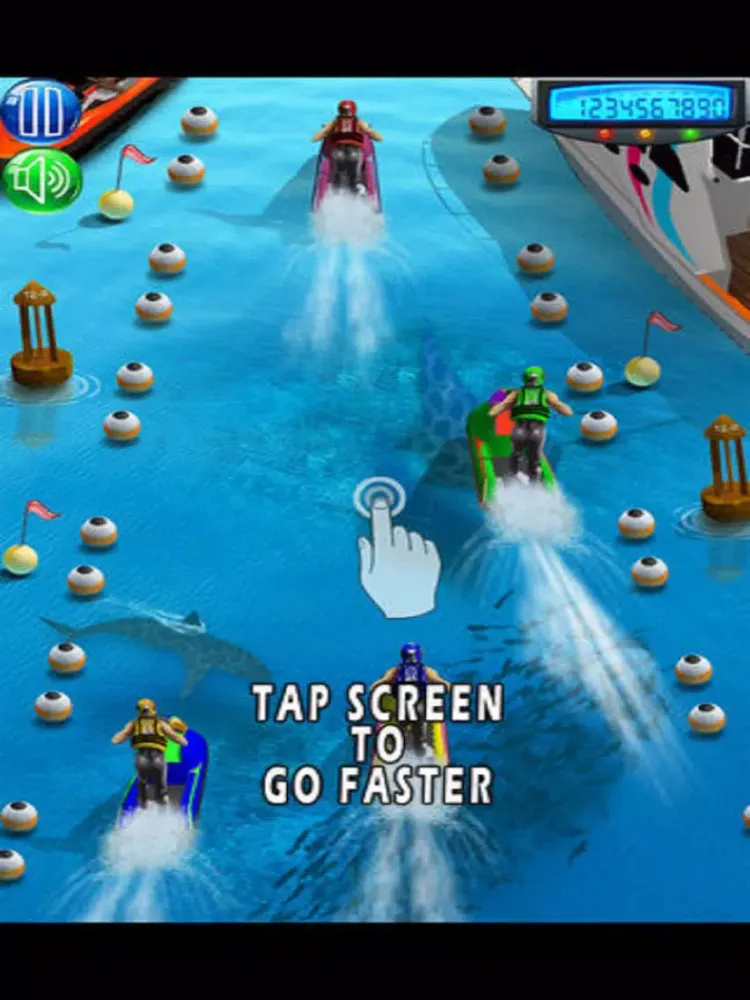 Zrzuty ekranu Jet Boat Water Racing Ski iPad 