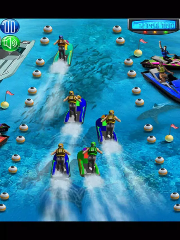 Zrzuty ekranu Jet Boat Water Racing Ski iPad 