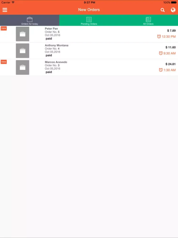 JetChef for Restaurants iPad  Ekran Görüntüleri