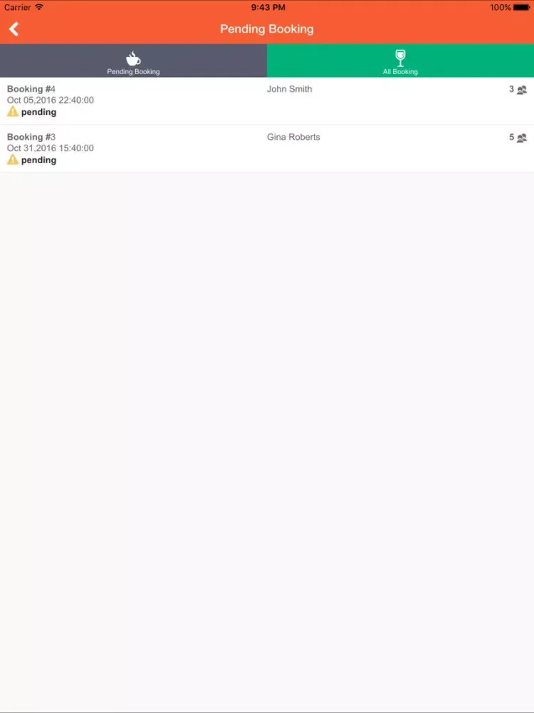JetChef for Restaurants iPad  Ekran Görüntüleri