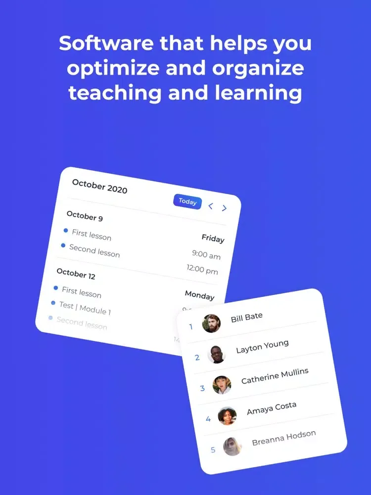 Tangkapan layar JetDesk - Online Classes iPad 