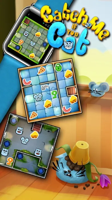 Catch Me If You Cat: Puzzle Game for Apple Watch 스크린샷