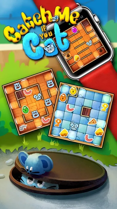 Catch Me If You Cat: Puzzle Game for Apple Watch 스크린샷