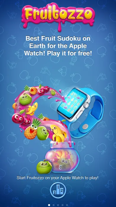 Fruitozzo: Fruits Sudoku Game for Apple Watch スクリーンショット