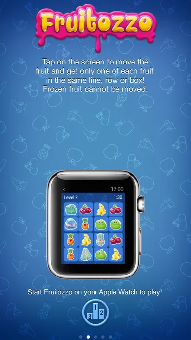 Fruitozzo: Fruits Sudoku Game for Apple Watch スクリーンショット