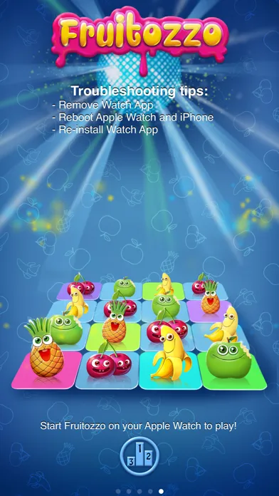 Fruitozzo: Fruits Sudoku Game for Apple Watch スクリーンショット
