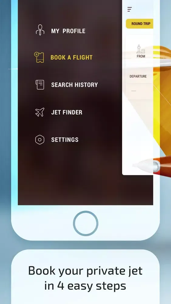 Ảnh chụp màn hình của Jetfinder: Private Jet Charter