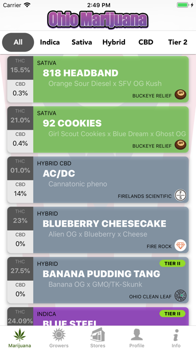 Ohio Marijuana Screenshots