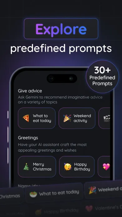 ภาพหน้าจอของ Gemmy AI: Chat & Assistant