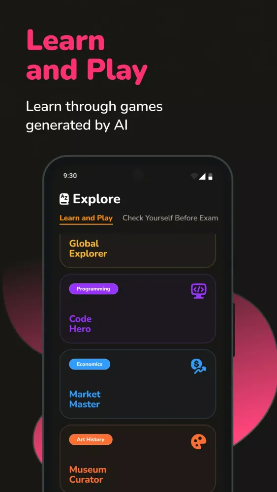 Studi: AI Homework Assistant Screenshots