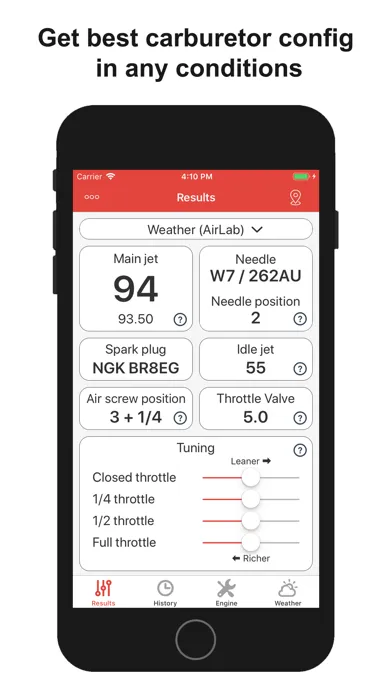 Captures d'écran de Jetting for Cobra 2T Moto Dirt