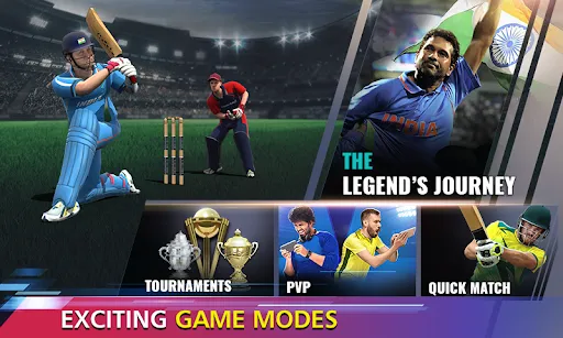 Sachin Saga Cricket Champions Screenshots