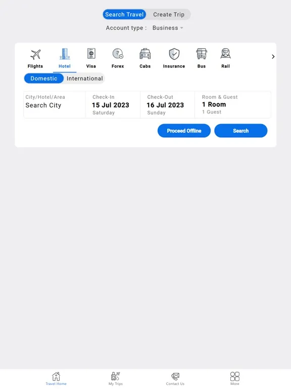 Zrzuty ekranu JETRIX iPad