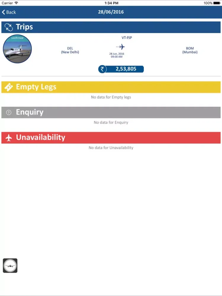 JetSetLog iPad  Screenshots