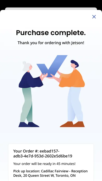 Jetson - Food Delivery應用截圖