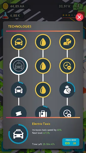 Tangkapan layar Airport Inc. Idle Tycoon Game