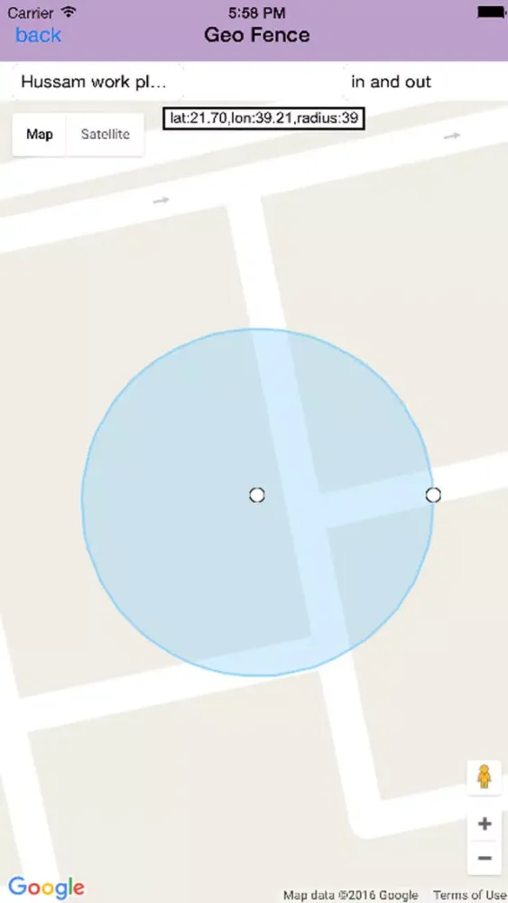 Screenshot di gpstrackm