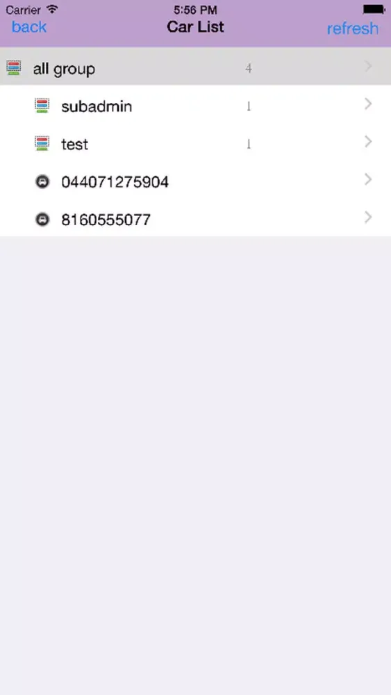 Screenshot di gpstrackm