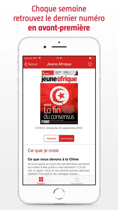 Jeune Afrique - Le Magazine Ekran Görüntüleri