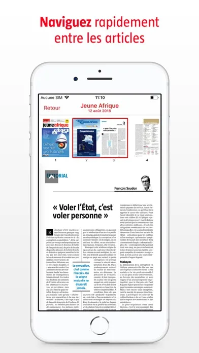 Jeune Afrique - Le Magazine Ekran Görüntüleri