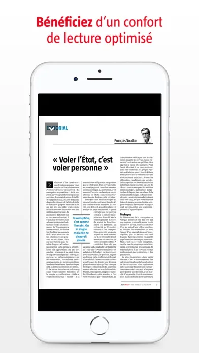 Jeune Afrique - Le Magazine Ekran Görüntüleri