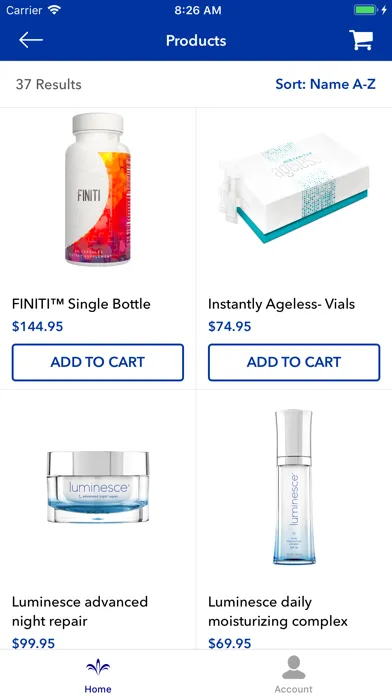 Capturas de pantalla de Shop Jeunesse