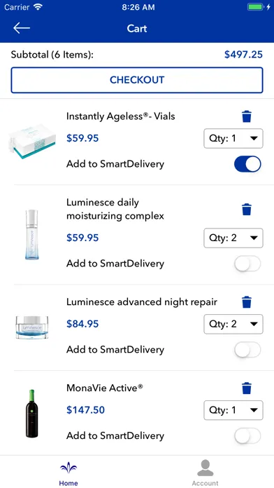 Capturas de pantalla de Shop Jeunesse