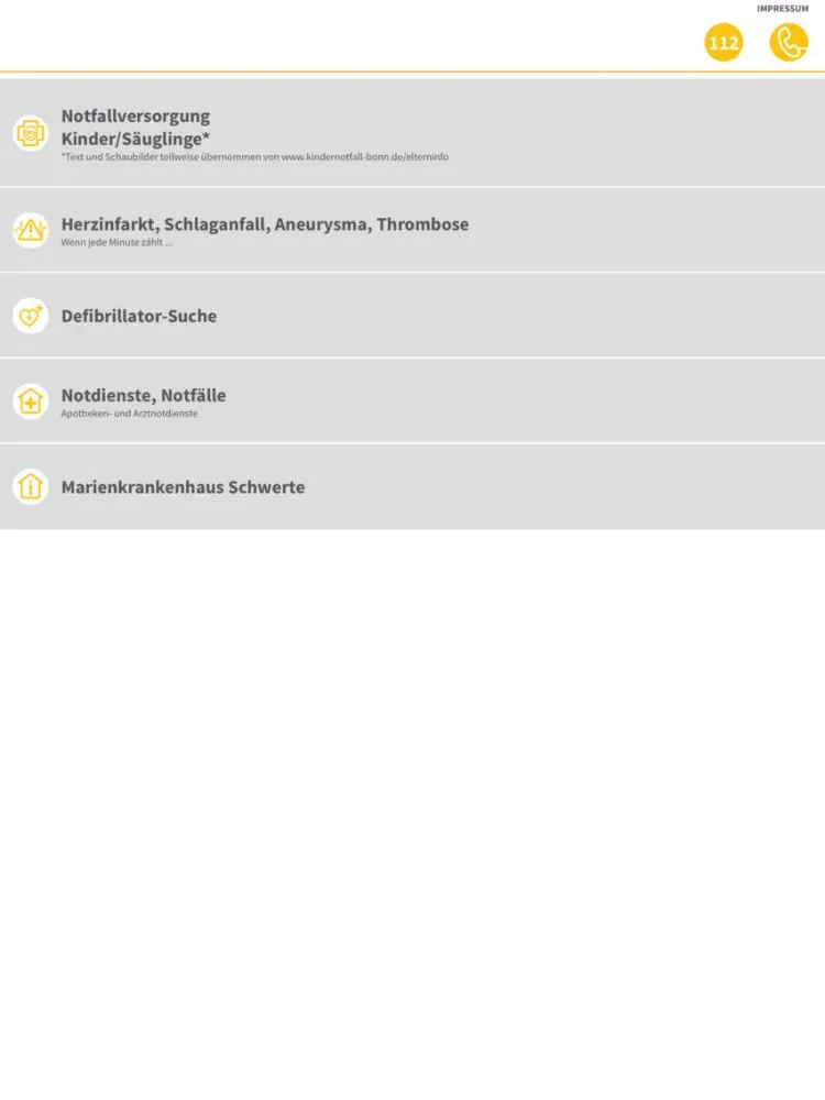 Скриншоты Marien-SOS iPad 