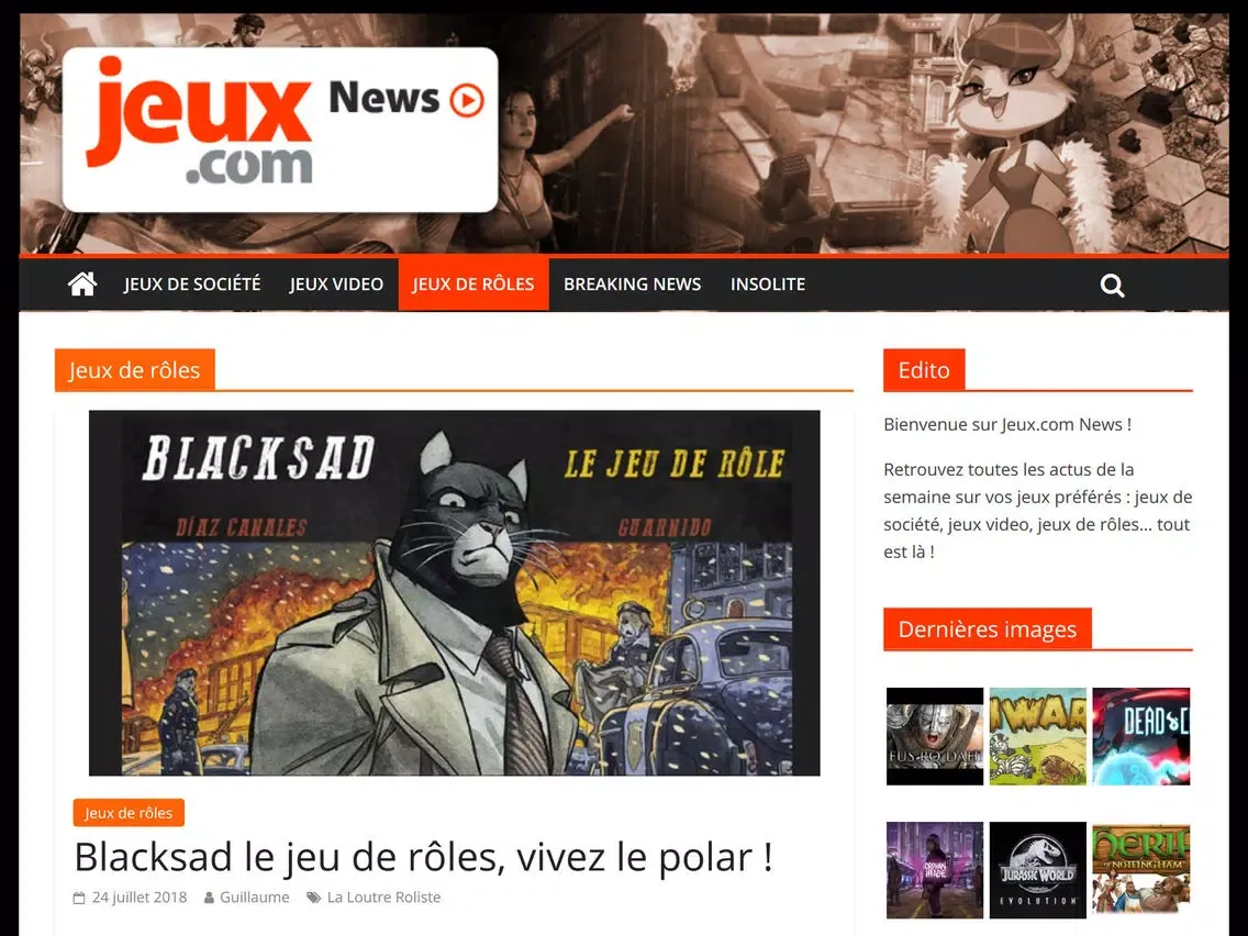 Jeux.com News iPad  スクリーンショット