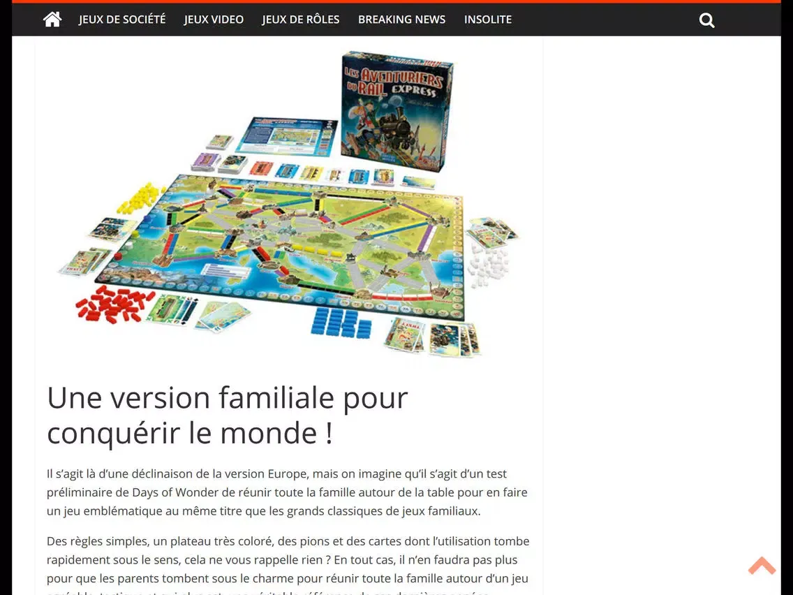 Jeux.com News iPad  スクリーンショット