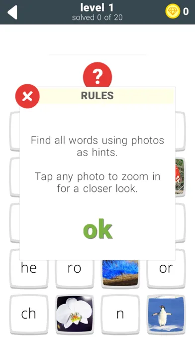 Captures d'écran de Words and Pics Puzzle