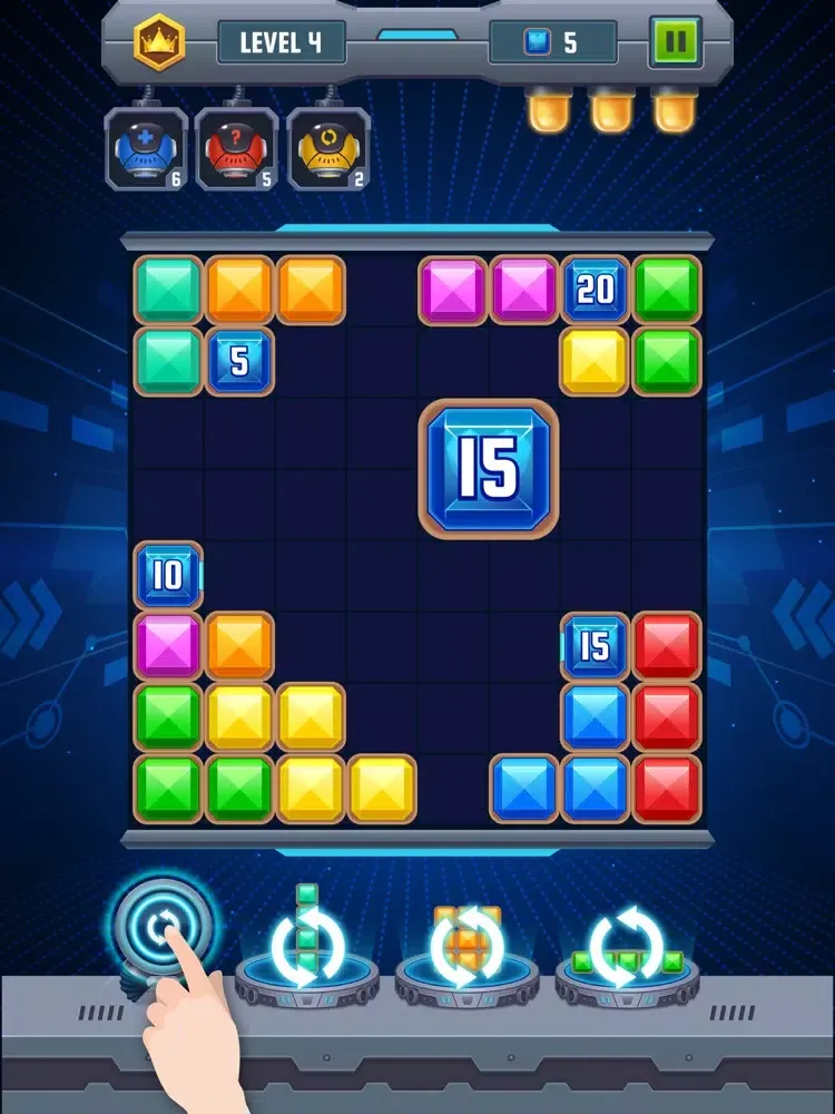 Скриншоты Heart of Jewel: Block Puzzle iPad 
