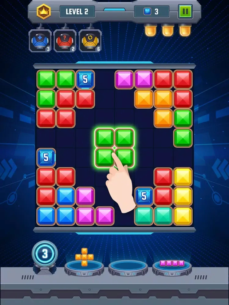 Скриншоты Heart of Jewel: Block Puzzle iPad 