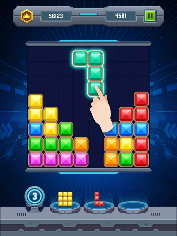 Скриншоты Heart of Jewel: Block Puzzle iPad 