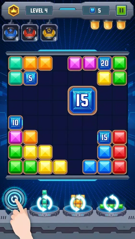 Скриншоты Heart of Jewel: Block Puzzle