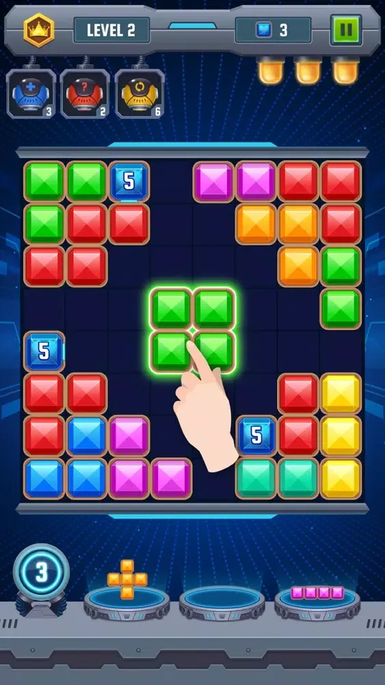 Скриншоты Heart of Jewel: Block Puzzle