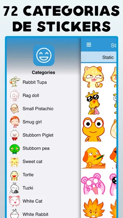 Stickers for Telegram · Screenshots