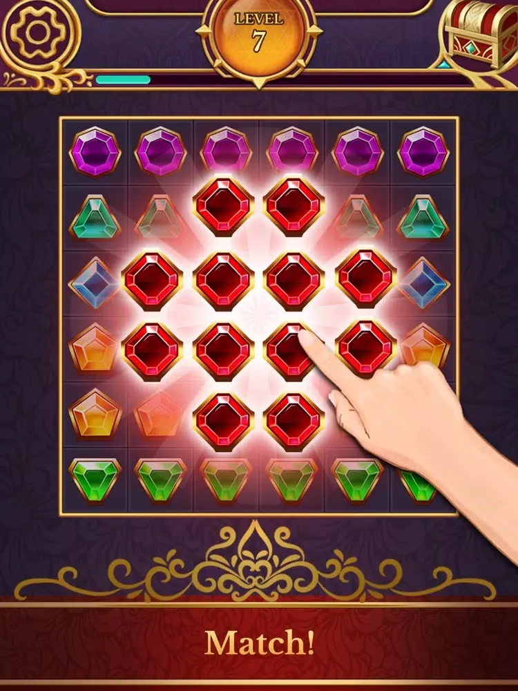 Captures d'écran de Jewel Blast - Match Gems iPad 