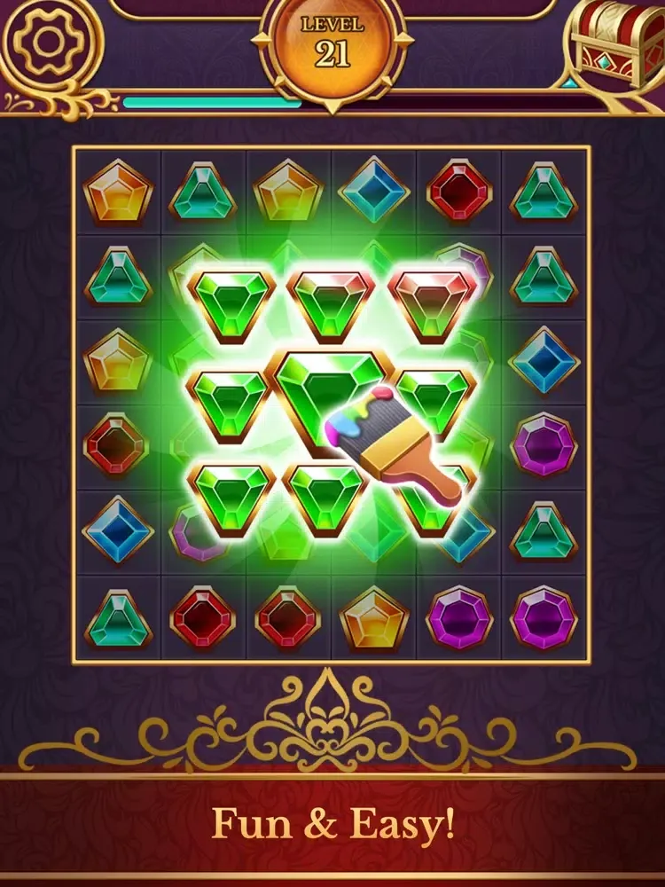 Captures d'écran de Jewel Blast - Match Gems iPad 