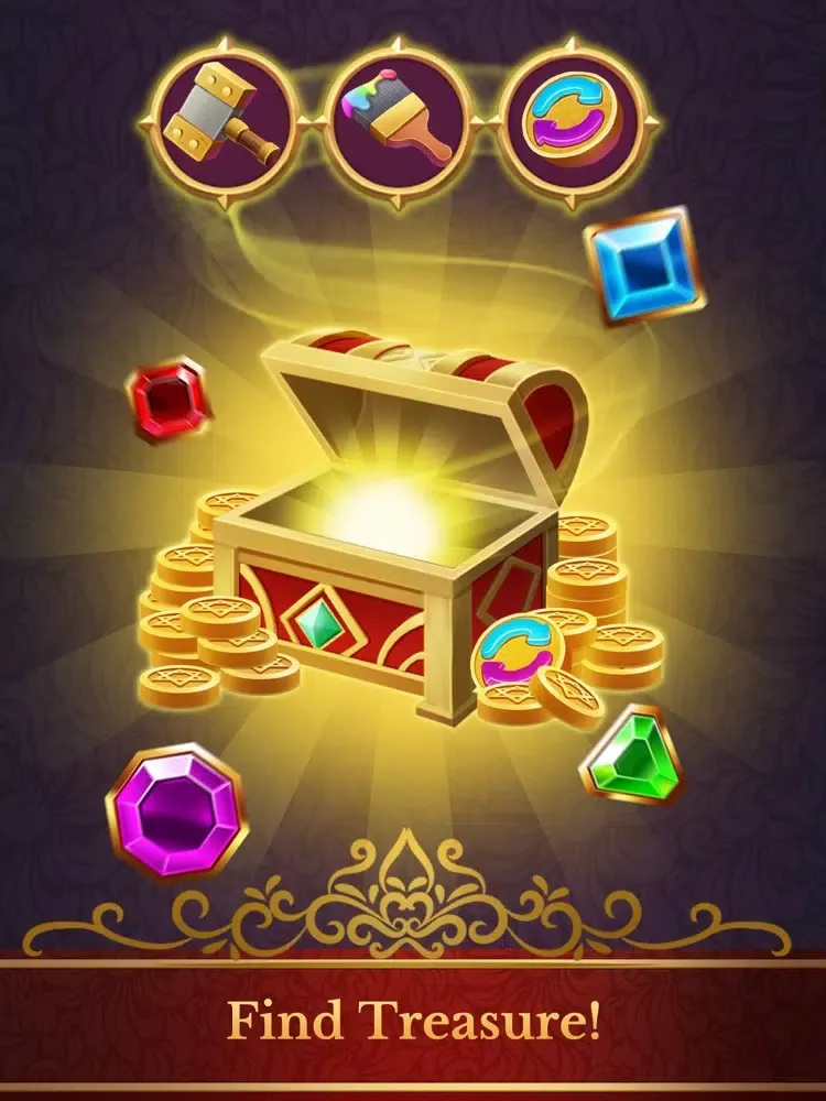 Captures d'écran de Jewel Blast - Match Gems iPad 